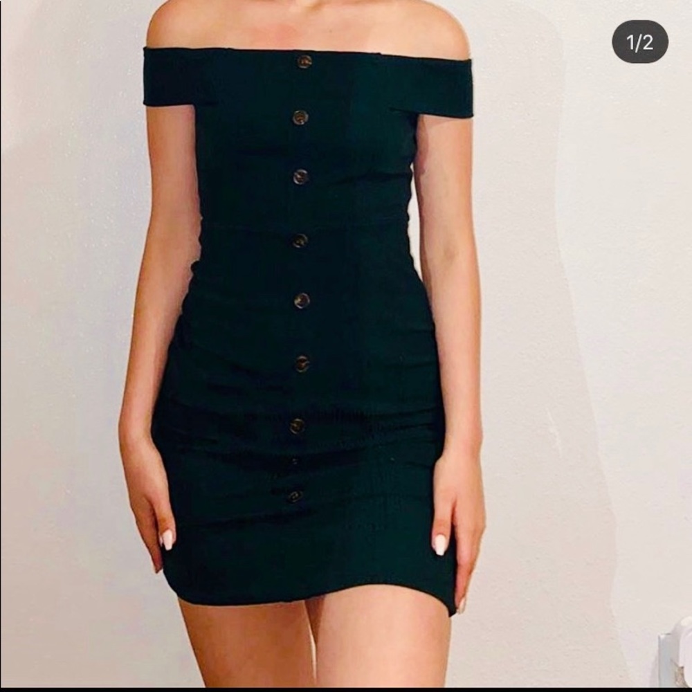 Off the shoulder dress